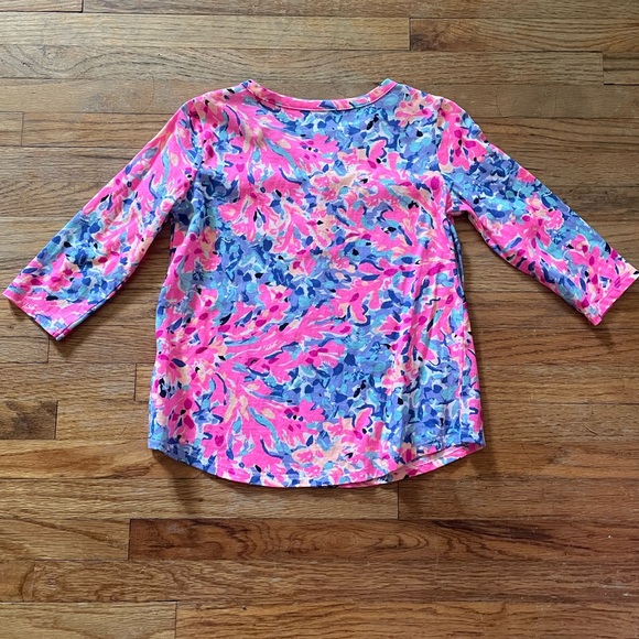 Lilly Pulitzer Girls Top Size Small (4/5) - Picture 4 of 5